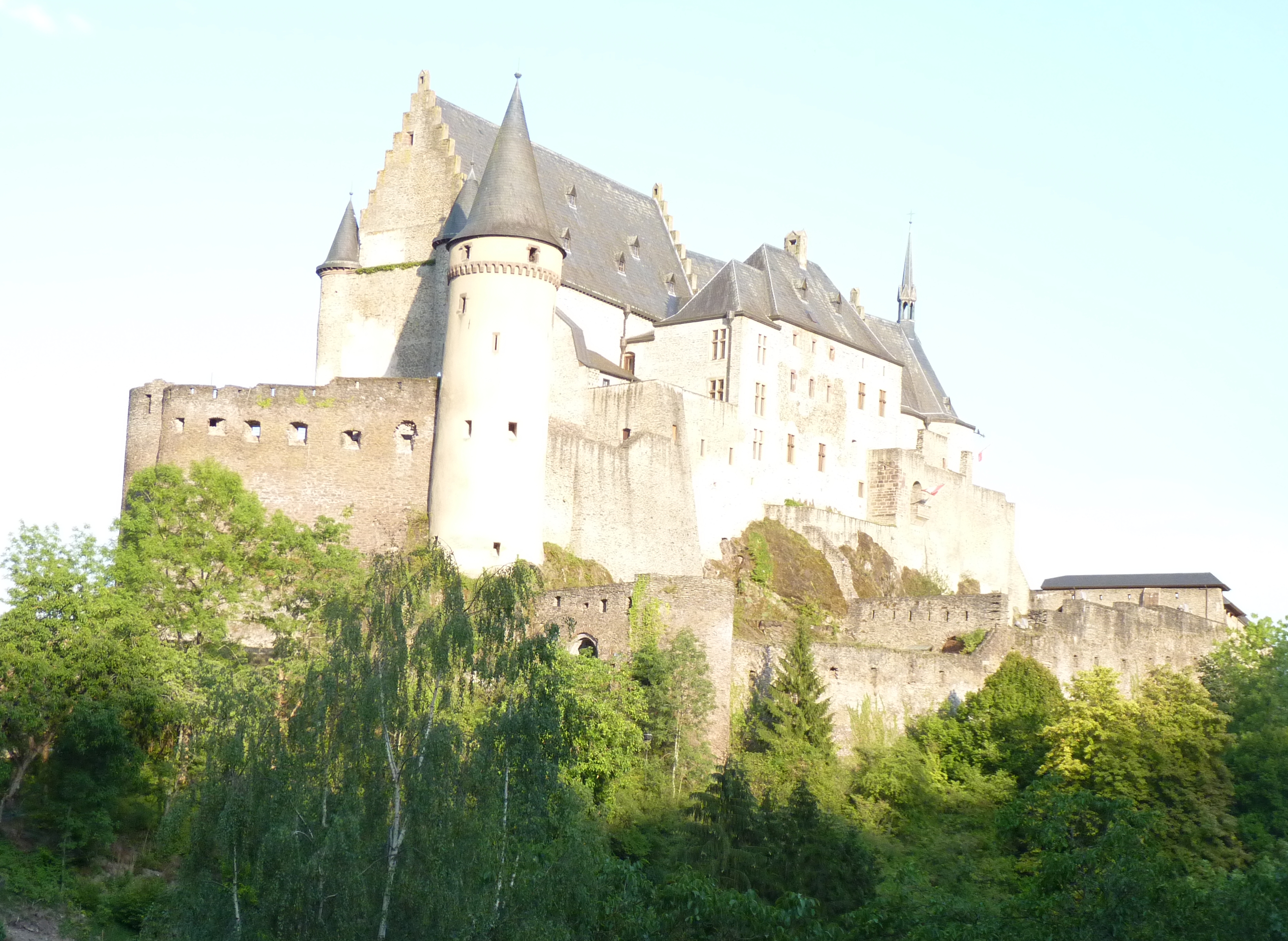Burg Vianden Luxemburg